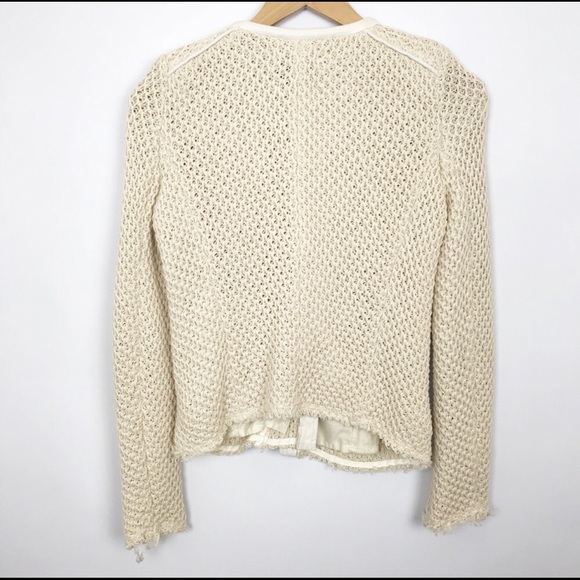 IRO Miali Jacket in Ecru - Picture 3 of 5